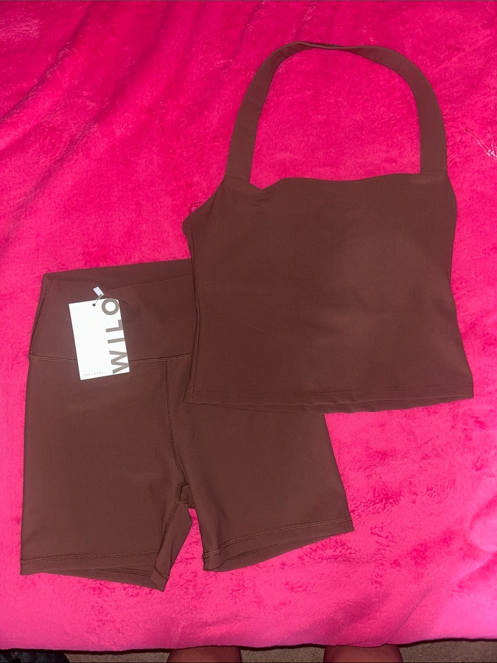 WILO Longline Halter Set in Espresso - Picture 2 of 3